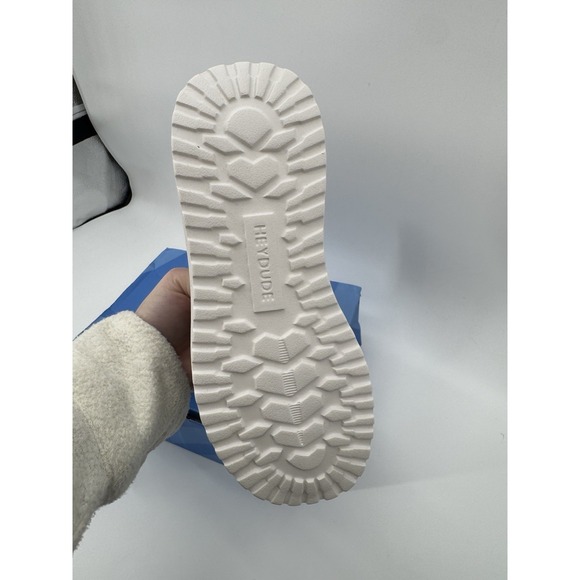 Hey Dude Denny Crafted 40209-90L Womens US 9 W Leopard Print Moc Toe Ankle Shoes - Picture 9 of 9